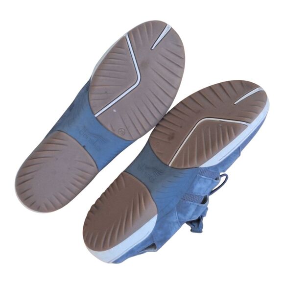 Dansko Riona Fisherman Sandals Comfort Sneakers 39 Slate Gray Suede US 8.5 - 9 - Picture 9 of 16